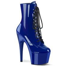 Carregar imagem no visualizador da galeria, PLEASER ADORE Botas de pole dance - AZUL BRILHANTE