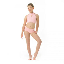 Cargar imagen en el visor de la galería, Conjunto Niña Poledancerka Diamante ROSA - VIVE POLE
