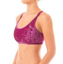 Cargar imagen en el visor de la galería, Top Nicole Velvet Dragonfly Terciopelo 24/48 HRS