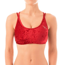 Cargar imagen en el visor de la galería, Top Nicole Velvet Dragonfly Terciopelo 24/48 HRS