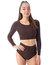 Load image into Gallery viewer, Sports crop top Pavi Dragonfly
