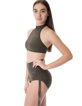 Load image into Gallery viewer, Emma high-waisted drawstring shorts — Dragonfly
