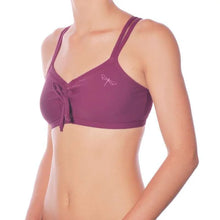 Cargar imagen en el visor de la galería, Top deportivo Nella con copas ajustables Dragonfly - ruby
