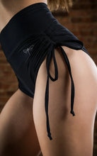 Load image into Gallery viewer, Pole Dance Short Emma Dragonfly Black 24/48 Hrs
