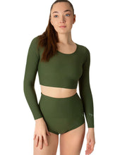 Load image into Gallery viewer, Sports crop top Pavi Dragonfly
