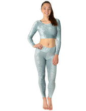 Cargar imagen en el visor de la galería, Leggings Adriana terciopelo Dragonfly
