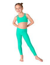 Carregar imagem no visualizador da galeria, Leggings niña Flora Dragonfly - mint
