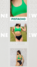 Cargar imagen en el visor de la galería, Set Pole Dance KAIA Wear Pistacho · Verde y Negro
