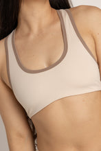 Load image into Gallery viewer, Set Pole Dance KAIA Wear Avellana · Beige Bicolor
