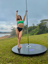 Cargar imagen en el visor de la galería, Set Pole Dance KAIA Wear Pistacho · Verde y Negro
