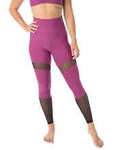 Carregar imagem no visualizador da galeria, Leggings Barbara Mesh Dragonfly - ruby / mesh
