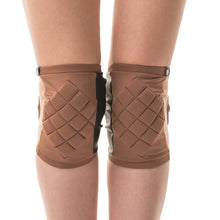 Load image into Gallery viewer, Poledancerka© NUDE 02 NEW knee pads with pocket – ECONYL®
