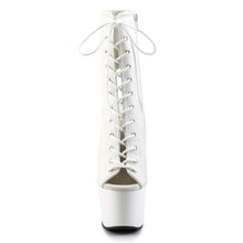 Load image into Gallery viewer, Tacones Pleaser ADORE-1016 Blanco Piel Sintética
