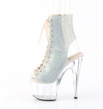 Cargar imagen en el visor de la galería, Tacones Pleaser ADORE-1016C-RS Plata Transparente
