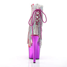 Load image into Gallery viewer, Tacones Pleaser ADORE-1017RSF Transparente Fuchsia Cromo
