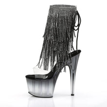 Cargar imagen en el visor de la galería, Tacones Pleaser ADORE-1017RSFT Transparente Negro
