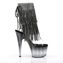 Cargar imagen en el visor de la galería, Tacones Pleaser ADORE-1017RSFT Transparente Negro
