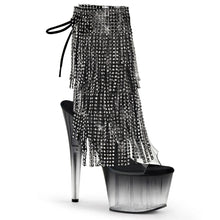 Cargar imagen en el visor de la galería, Tacones Pleaser ADORE-1017RSFT Transparente Negro
