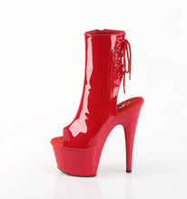 Cargar imagen en el visor de la galería, Botas Pleaser ADORE-1018 - Rojo charol / Rojo
