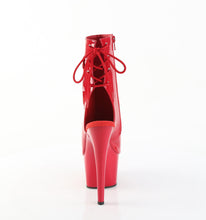 Cargar imagen en el visor de la galería, Botas Pleaser ADORE-1018 - Rojo charol / Rojo
