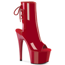 Cargar imagen en el visor de la galería, Botas Pleaser ADORE-1018 - Rojo charol / Rojo
