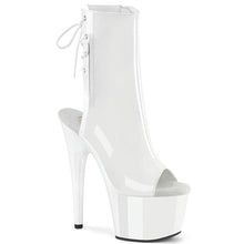Cargar imagen en el visor de la galería, Botas Pleaser ADORE-1018 - Blanco charol / Blanco
