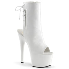 Cargar imagen en el visor de la galería, Botas Pleaser ADORE-1018 - Blanco piel sintética / Blanco
