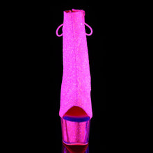 Load image into Gallery viewer, Tacones Pleaser ADORE-1018G Neon Rosa Purpurina
