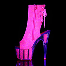Load image into Gallery viewer, Tacones Pleaser ADORE-1018G Neon Rosa Purpurina
