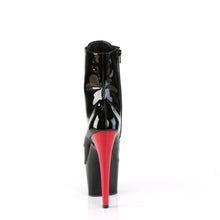 Cargar imagen en el visor de la galería, Botas Pleaser ADORE-1020 - Negro charol / Negro-rojo
