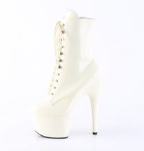 Cargar imagen en el visor de la galería, Botas Pleaser ADORE-1020 - Blanco roto charol / Blanco roto

