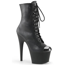 Load image into Gallery viewer, Tacones Pleaser ADORE-1020ESC Negro Faux Le
