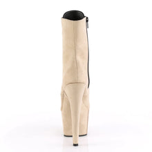 Cargar imagen en el visor de la galería, Tacones Pleaser ADORE-1020FS Beige Faux Suede
