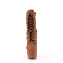 Load image into Gallery viewer, Tacones Pleaser ADORE-1020FS Caramel Faux Suede
