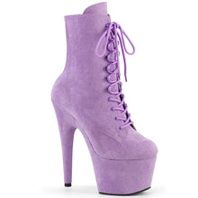 Cargar imagen en el visor de la galería, Tacones Pleaser ADORE-1020FS Lavanda Faux Suede
