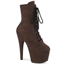 Carregar imagem no visualizador da galeria, Tacones Pleaser ADORE-1020FS Moca Faux Suede
