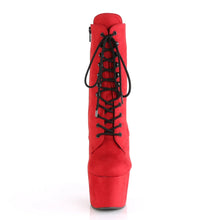 Load image into Gallery viewer, Tacones Pleaser ADORE-1020FS Rojo Faux Suede
