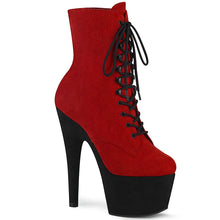 Carregar imagem no visualizador da galeria, Tacones Pleaser ADORE-1020FSTT Rojo Faux Suede
