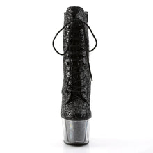 Carregar imagem no visualizador da galeria, Tacones Pleaser ADORE-1020G Negro Purpurina
