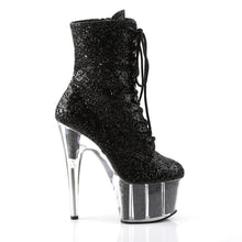 Carregar imagem no visualizador da galeria, Tacones Pleaser ADORE-1020G Negro Purpurina
