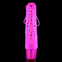 Cargar imagen en el visor de la galería, Tacones Pleaser ADORE-1020G Neon Rosa Purpurina
