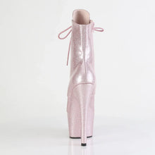 Cargar imagen en el visor de la galería, Tacones Pleaser ADORE-1020GP Rosa Nude Purpurina
