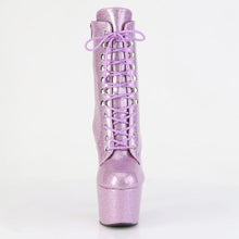 Carregar imagem no visualizador da galeria, Tacones Pleaser ADORE-1020GP Lilac Purpurina Charol
