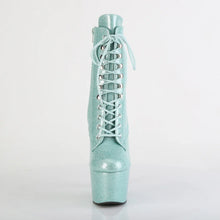 Load image into Gallery viewer, Tacones Pleaser ADORE-1020GP Mint Purpurina Charol

