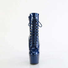 Load image into Gallery viewer, Tacones Pleaser ADORE-1020GP Navy Azul Purpurina

