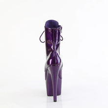 Load image into Gallery viewer, Tacones Pleaser ADORE-1020GP Morado Purpurina Charol
