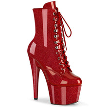 Cargar imagen en el visor de la galería, Tacones Pleaser ADORE-1020GP Ruby Rojo Purpurina
