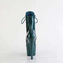 Cargar imagen en el visor de la galería, Tacones Pleaser ADORE-1020GP Teal Purpurina Charol
