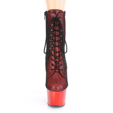 Carregar imagem no visualizador da galeria, Tacones Pleaser ADORE-1020HFN Rojo Holo Cromo
