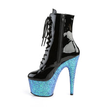 Carregar imagem no visualizador da galeria, Tacones Pleaser ADORE-1020LG Negro Charol Azul
